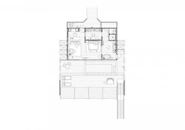BIM Architecture | Island Village Gazing at the Blue Sea: Womuri Rigi Resort Hotel, Maldives