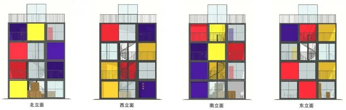 BIM Architecture | Block Apartment/Hechuan Architecture Studio, Shenzhen University
