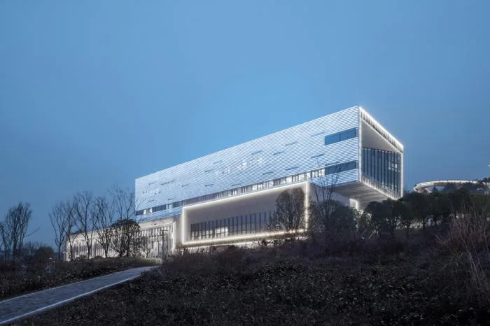 BIM Architecture | Copyright Cloud Work Base - China's First National Digital Audio Visual Communication Service Platform/Shanghai Huadu Architectural Planning and Design