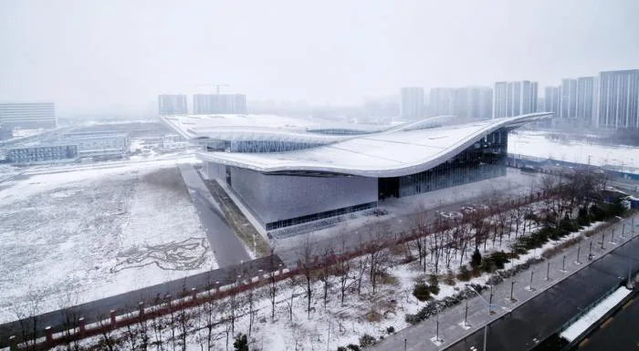BIM Architecture | Beijing Institute of Technology Liangxiang Campus Cultural and Sports Center/Contemporary Architecture