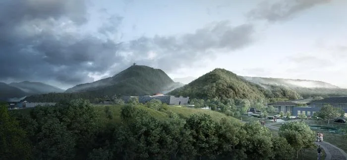 BIM Architecture | Dayu Memorial Hall Scheme/Zhejiang University Architectural Design and Research Institute+South China University of Technology Architectural Design and Research Institute