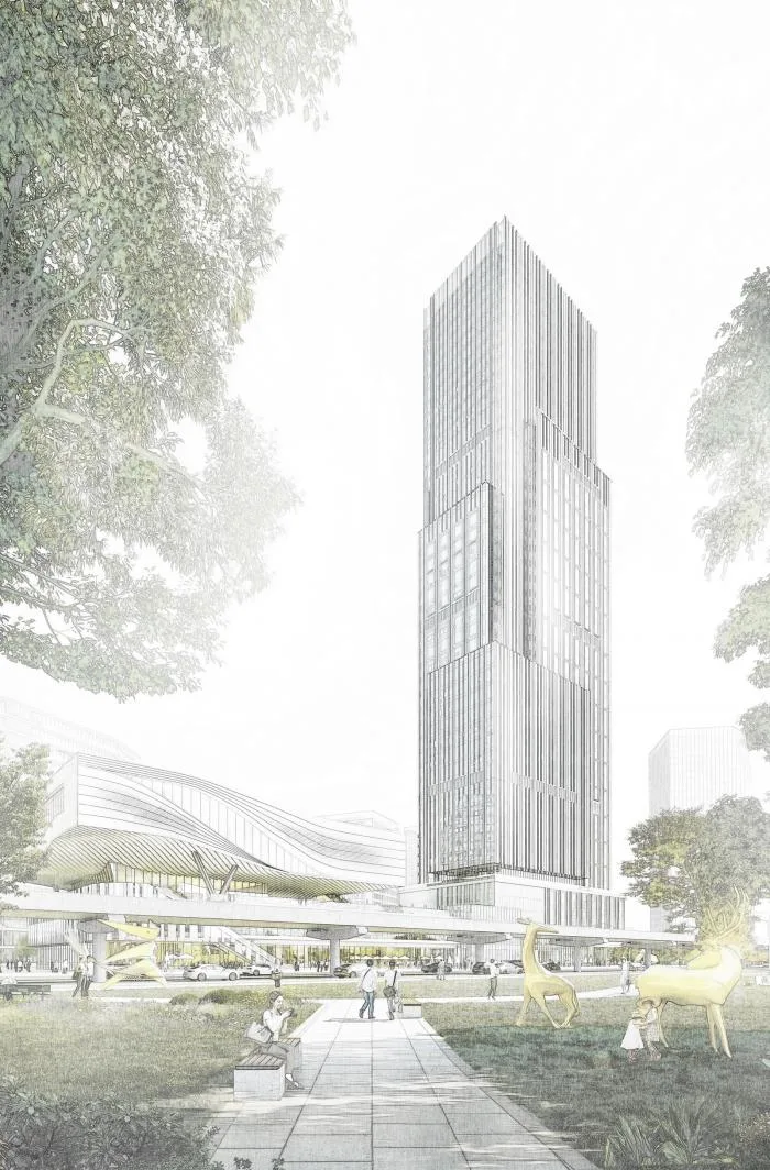 BIM Architecture | Guilin Fuda Headquarters Base/DODO Architects