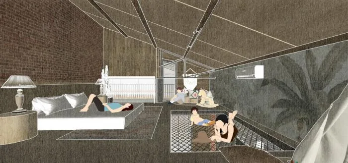 BIM Architecture | Factory Warehouse Enclosure - Beijing Suburban Factory and Homestay Renovation/CCDI Smart Design