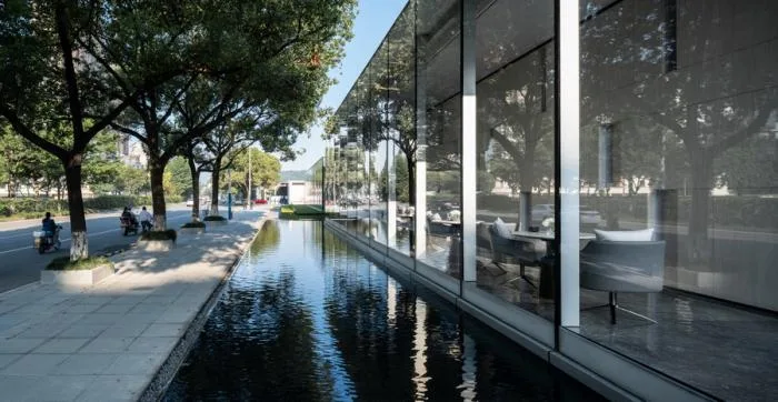 BIM Architecture | Three courtyard under ten large camphor trees: Future City Exhibition Hall/Meng Fanhao - ad · line+studio