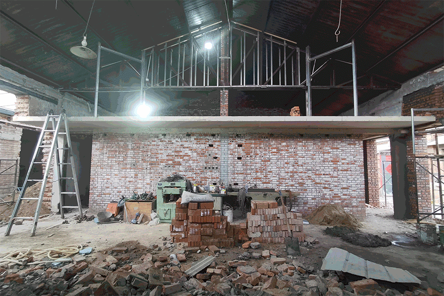 BIM Architecture | Factory Warehouse Enclosure - Beijing Suburban Factory and Homestay Renovation/CCDI Smart Design
