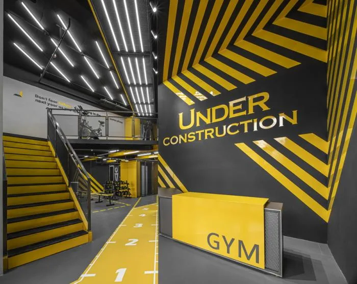BIM Architecture | Zhonghai Left Bank Lanting Underconstruction Gym Design, Tianjin/DAGA Grand View Architecture