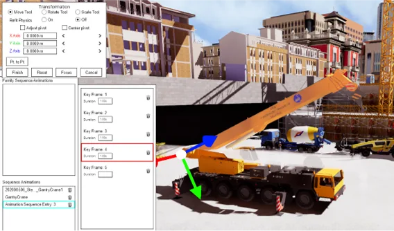 Central Axis Position Saving