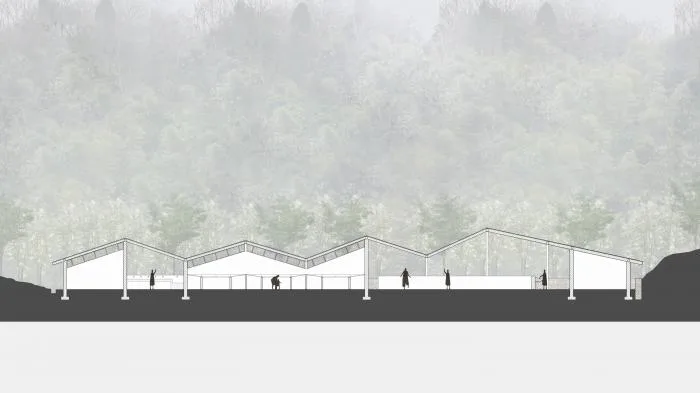 BIM Architecture | Jincheng Community Five Unified Public Space/Time Space Architecture Studio