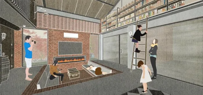 BIM Architecture | Factory Warehouse Enclosure - Beijing Suburban Factory and Homestay Renovation/CCDI Smart Design
