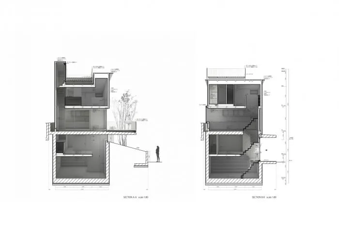 BIM Architecture | Shanfu Temple Architect's Home/Aoyagi Design