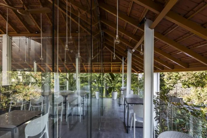 BIM Architecture | O2 Coffee Shop, Vietnam/MW Archstudio