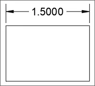 AutoCAD2021 Scaled object