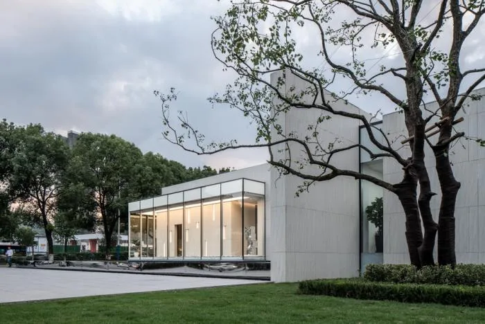 BIM Architecture | Three courtyard under ten large camphor trees: Future City Exhibition Hall/Meng Fanhao - ad · line+studio