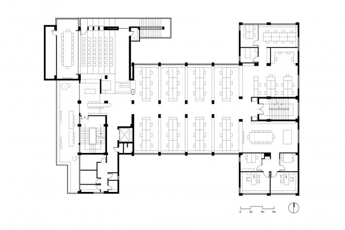 BIM Architecture | The Black Box of Growth: From Closed Campus to Open Office/Gad · Line+Studio