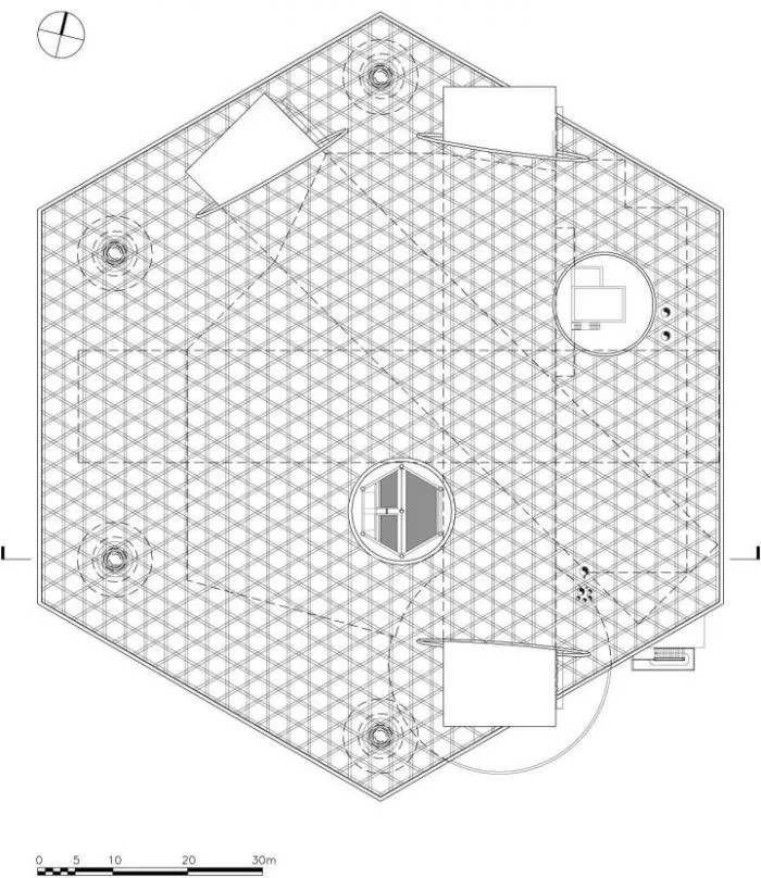 BIM Q&A | How to use Rhino/GH/SU to model the woven roof of Sakamoto's Mes Pompidou Art Center?