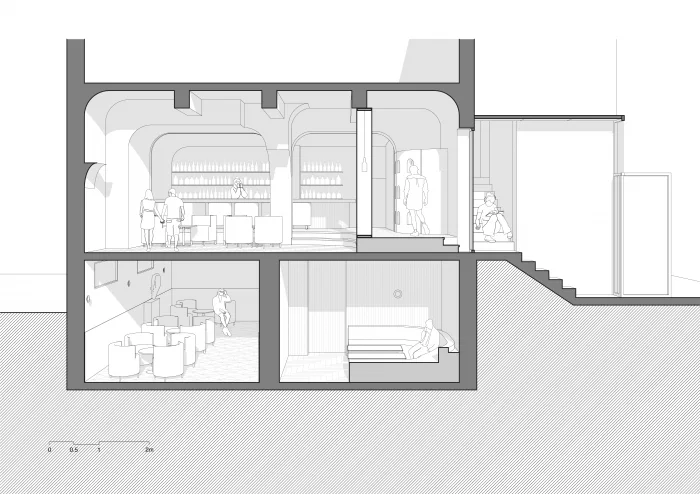 BIM Architecture | Whisper Bar, Shanghai/Low rise Architecture