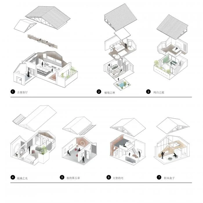 BIM Architecture | Factory Warehouse Enclosure - Beijing Suburban Factory and Homestay Renovation/CCDI Smart Design