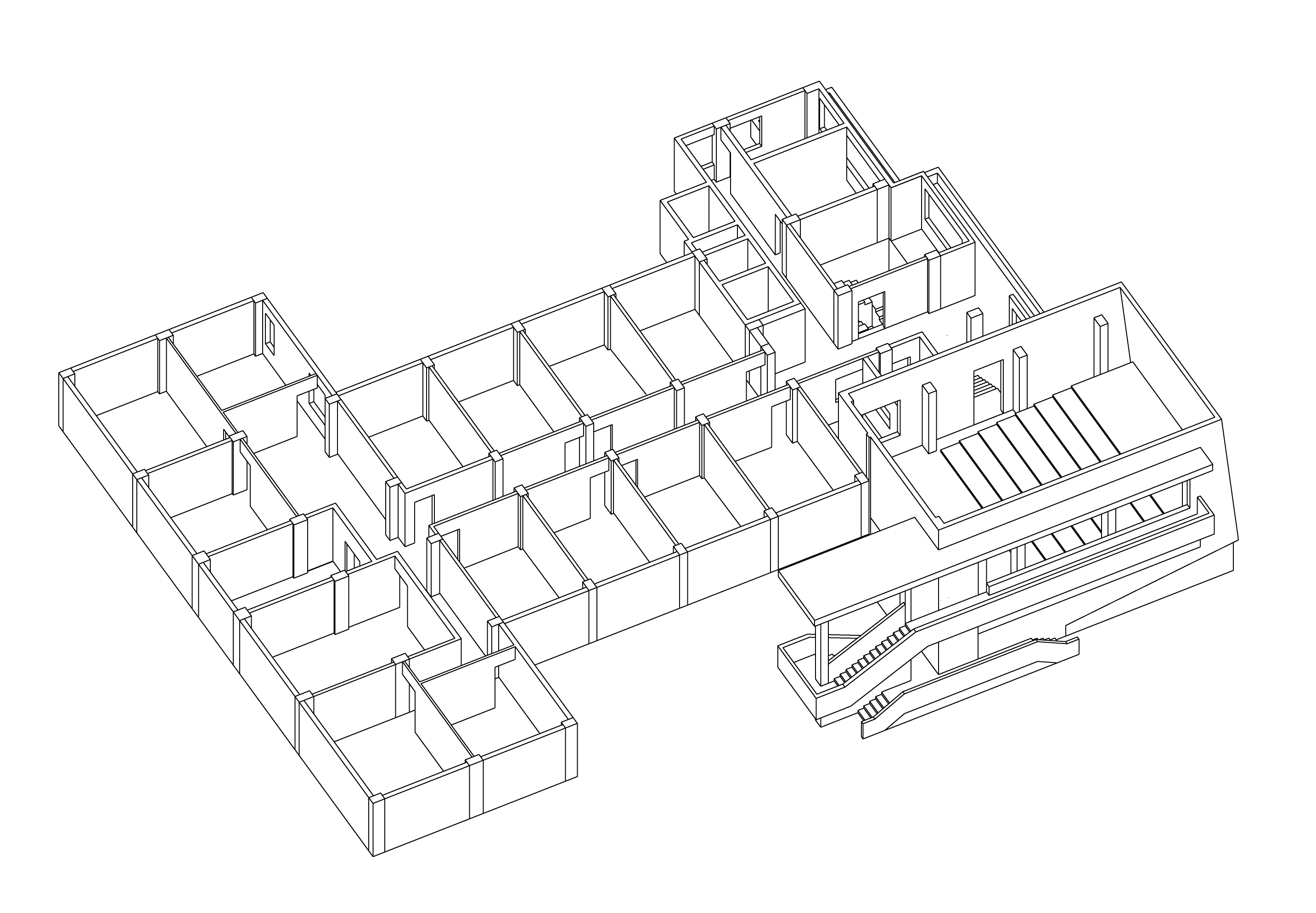 BIM Architecture | The Black Box of Growth: From Closed Campus to Open Office/Gad · Line+Studio