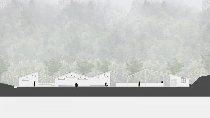 BIM Architecture | Jincheng Community Five Unified Public Space/Time Space Architecture Studio