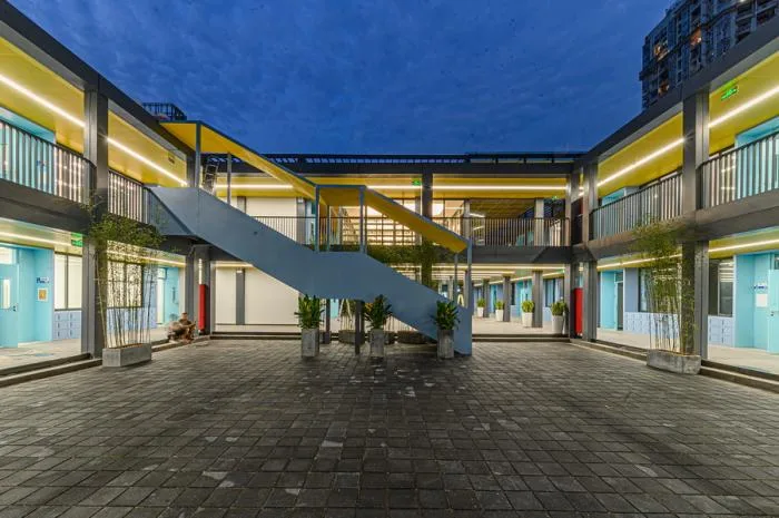 BIM Architecture | Shenzhen Luohu Cuiyuan Middle School Dongxiao Campus Tengnuo School/Shenzhen University Hechuan Architecture Studio