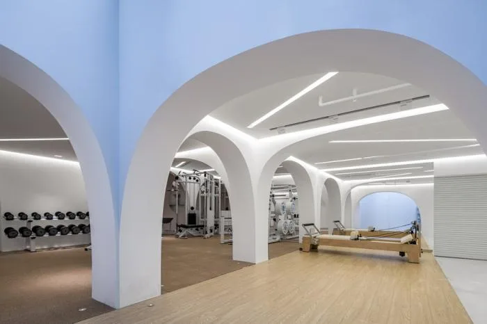 BIM Architecture | Fitness Female Blogger's Private Studio/Ocean Xiaoyan Design Studio