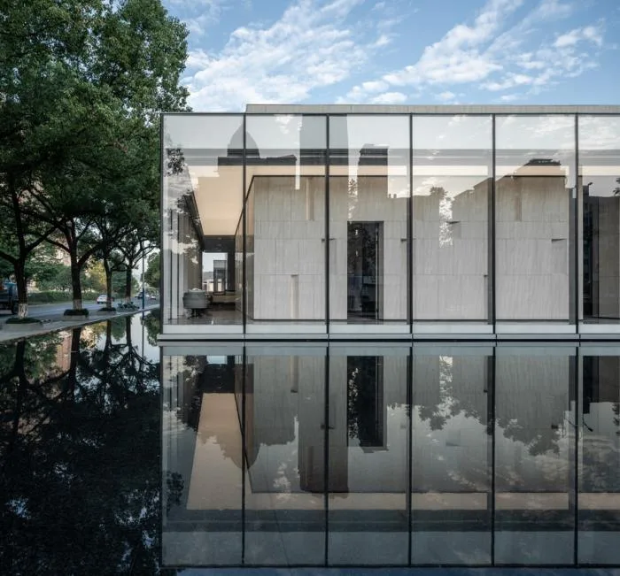 BIM Architecture | Three courtyard under ten large camphor trees: Future City Exhibition Hall/Meng Fanhao - ad · line+studio