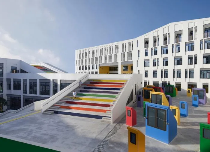 BIM Architecture | Yueqing Yuying Boarding School Primary School Phase II Project/China Academy of Art Landscape Architecture Design and Research Institute