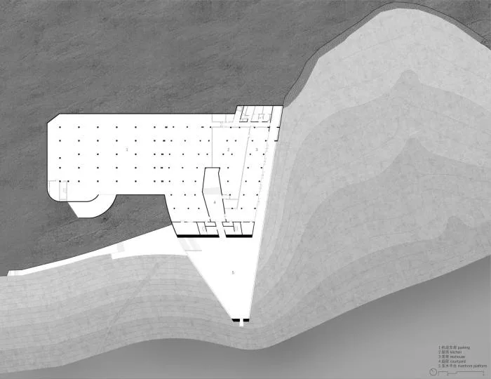 BIM Architecture | Chongqing Yunyang Binjiang Greenway Tourist Service Center/Dashe Architectural Design Firm