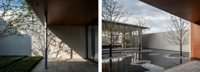 BIM Architecture | Three courtyard under ten large camphor trees: Future City Exhibition Hall/Meng Fanhao - ad · line+studio