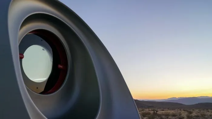 BIM Architecture | The Virgin Hyperloop train "Pegasus" pod designed by BIG and Kilo carries passengers for the first time