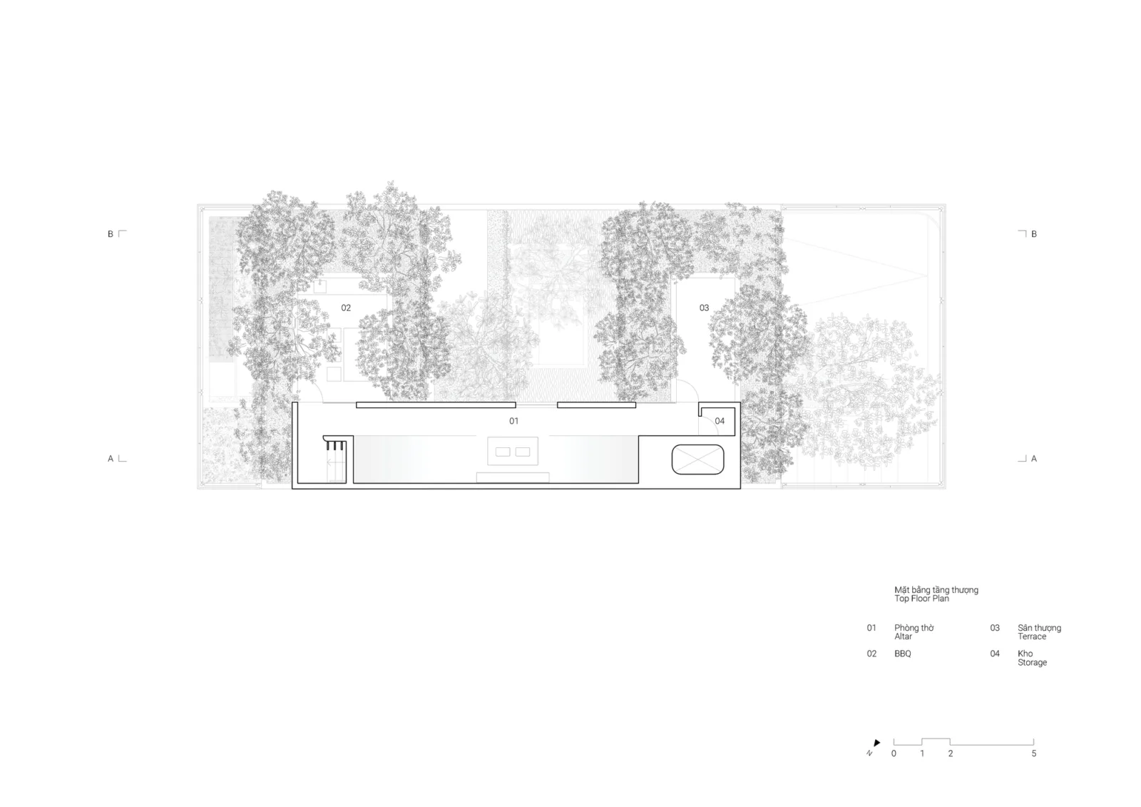 BIM Architecture | Tan Dinh Residence in Vietnam, simply living on the "bridge"/MIA Design Studio