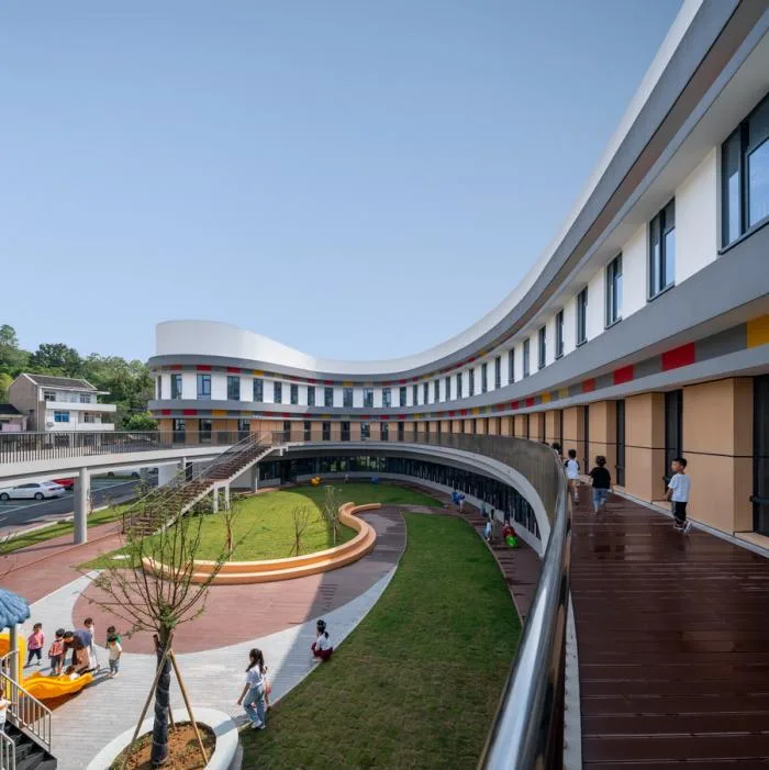 BIM Architecture | Sanmen Jiantiao Dafu Bilingual Kindergarten, Planning and Design of Sixu Architecture in Taizhou/Shanghai