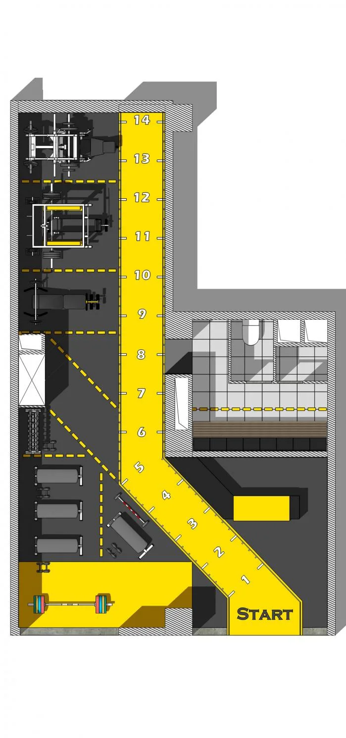 BIM Architecture | Zhonghai Left Bank Lanting Underconstruction Gym Design, Tianjin/DAGA Grand View Architecture