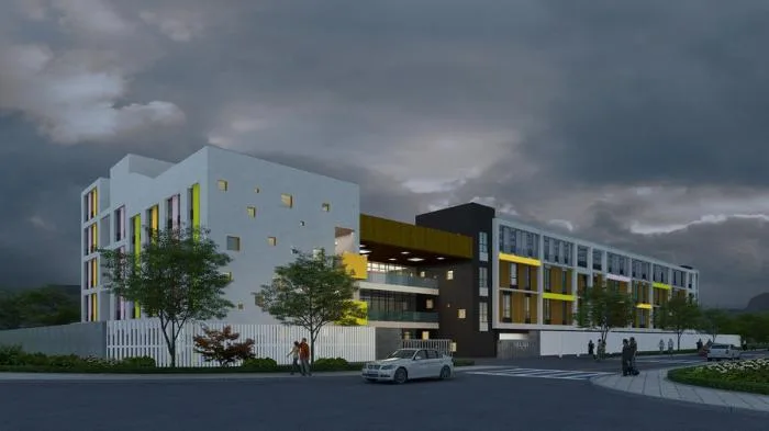 BIM Architecture | Guangxi Zhuang Autonomous Region Directly Affiliated Second Kindergarten, China/Guangxi Zhongsheng Architectural Design Co., Ltd