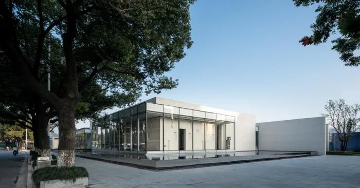 BIM Architecture | Three courtyard under ten large camphor trees: Future City Exhibition Hall/Meng Fanhao - ad · line+studio