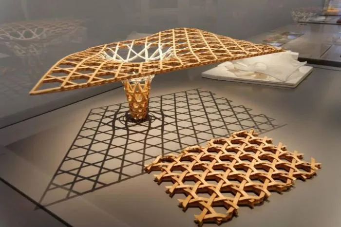 BIM Q&A | How to use Rhino/GH/SU to model the woven roof of Sakamoto's Mes Pompidou Art Center?