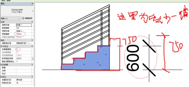 BIM Q&A | Why is the number of kick surfaces calculated based on height in Revit one step less than the actual number