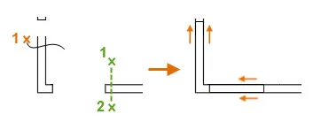 AutoCAD2021 Trim and Extend