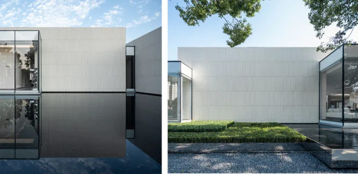 BIM Architecture | Three courtyard under ten large camphor trees: Future City Exhibition Hall/Meng Fanhao - ad · line+studio
