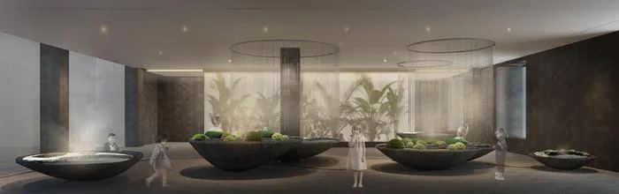 BIM Architecture | Beitang Hot Spring Town Living Hall, Shenyang/Guancho Innovation Research Institute