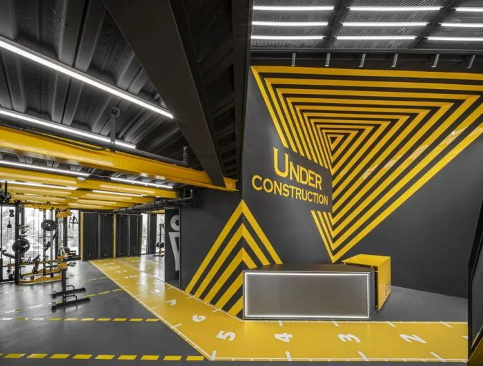 BIM Architecture | Zhonghai Left Bank Lanting Underconstruction Gym Design, Tianjin/DAGA Grand View Architecture