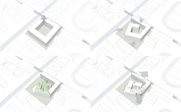 BIM Architecture | Yueqing Yuying Boarding School Primary School Phase II Project/China Academy of Art Landscape Architecture Design and Research Institute