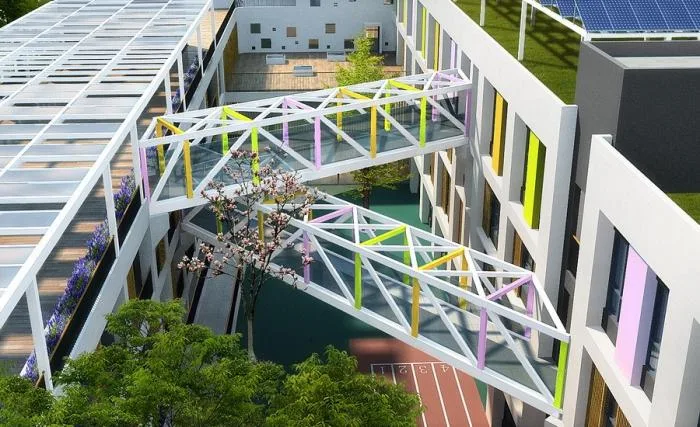 BIM Architecture | Guangxi Zhuang Autonomous Region Directly Affiliated Second Kindergarten, China/Guangxi Zhongsheng Architectural Design Co., Ltd