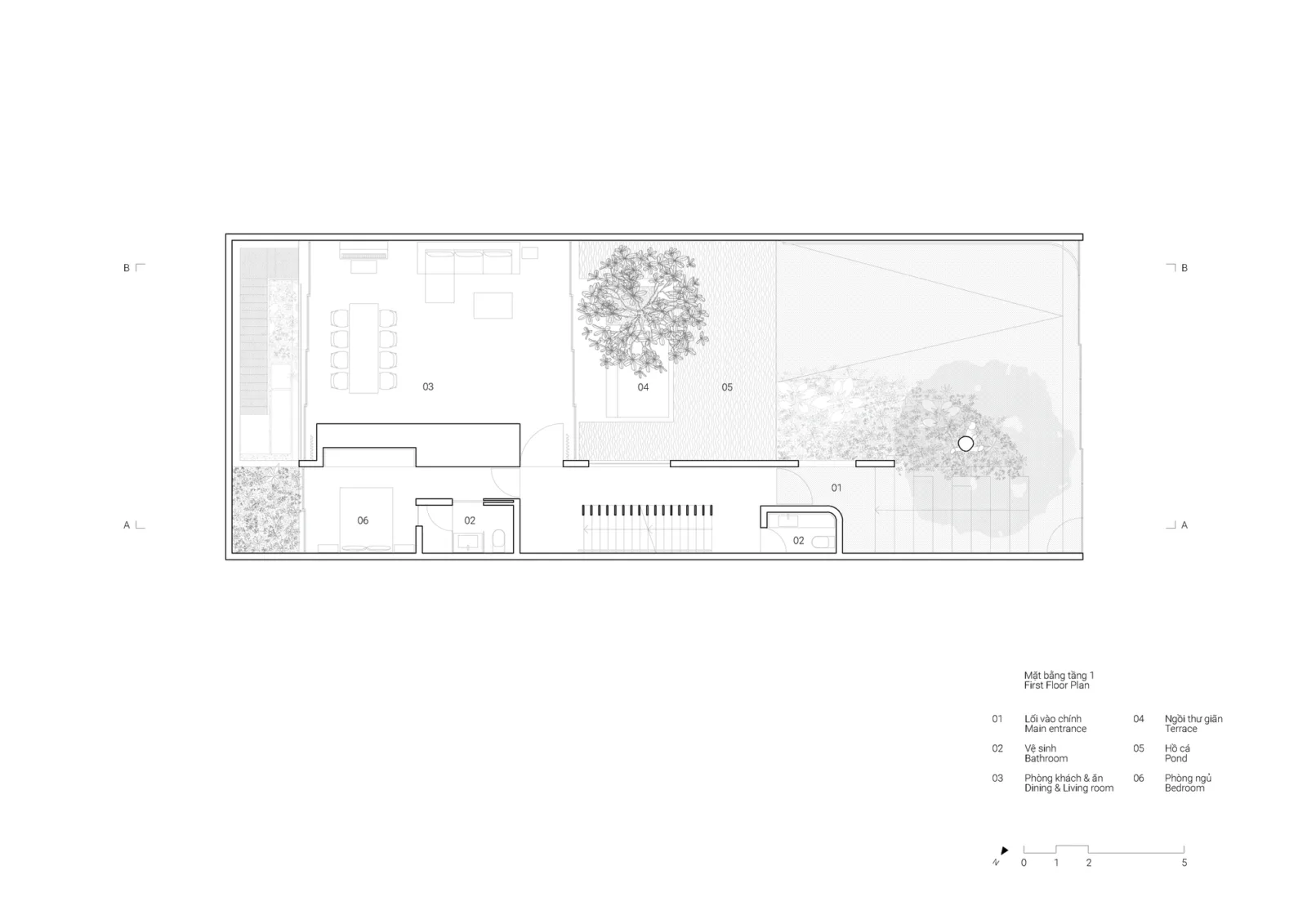 BIM Architecture | Tan Dinh Residence in Vietnam, simply living on the "bridge"/MIA Design Studio