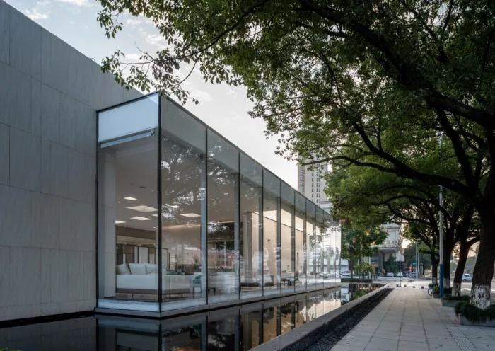 BIM Architecture | Three courtyard under ten large camphor trees: Future City Exhibition Hall/Meng Fanhao - ad · line+studio