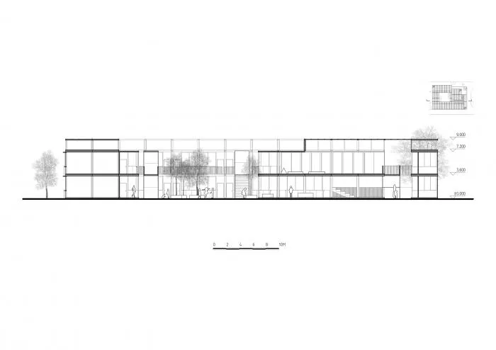 BIM Architecture | Shenzhen Luohu Cuiyuan Middle School Dongxiao Campus Tengnuo School/Shenzhen University Hechuan Architecture Studio