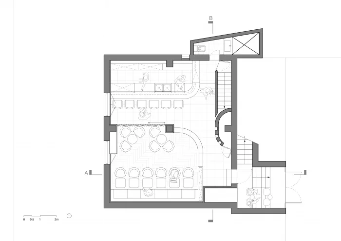 BIM Architecture | Whisper Bar, Shanghai/Low rise Architecture