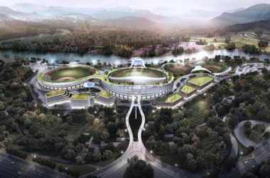 Tengchong International Baseball Park, Yunnan Province | BIM Architecture by Shenzhen Zhonghai Century Design-BIM WORLD