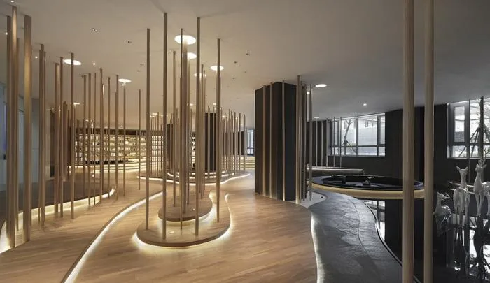 BIM Architecture | Beitang Hot Spring Town Living Hall, Shenyang/Guancho Innovation Research Institute