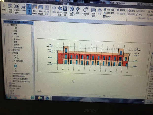 BIM Q&A | What about Revit? I notice that the north and east sides of my elevation display sectional views, including the area outside the north side.